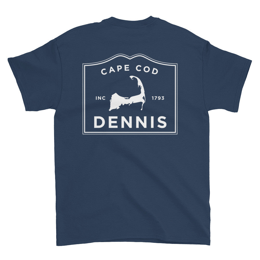 Dennis Cape Cod Short sleeve t-shirt (front & back)