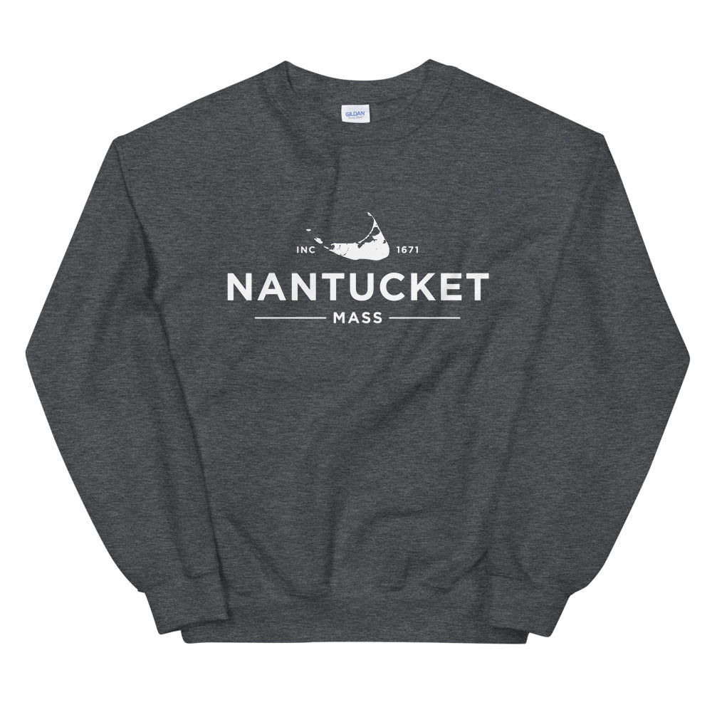 Nantucket Sweatshirt charcoal grey