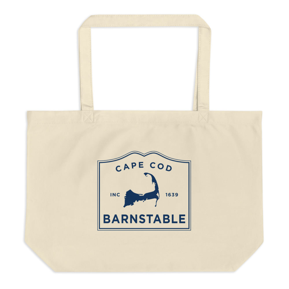 Barnstable Cape Cod Large Tote Bag