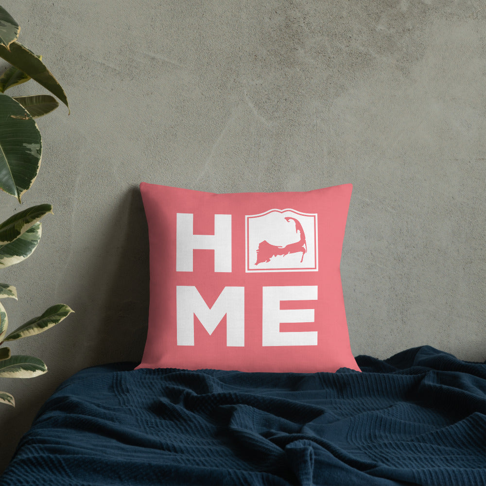 Cape Cod HOME Pillow - Pink