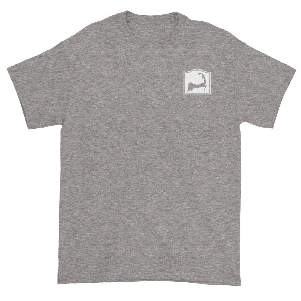Mashpee Cape Cod Short sleeve t-shirt (front & back)