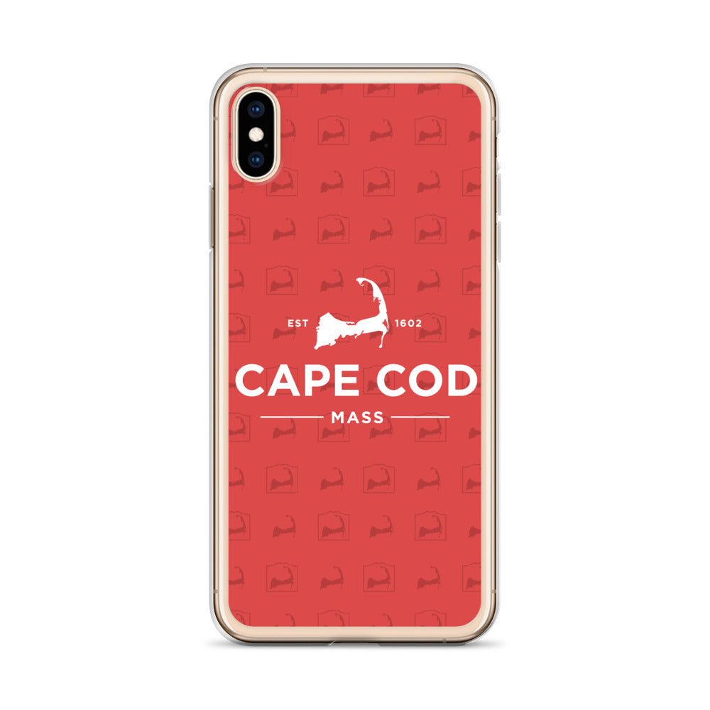 Cape Cod Mass Red iPhone Case