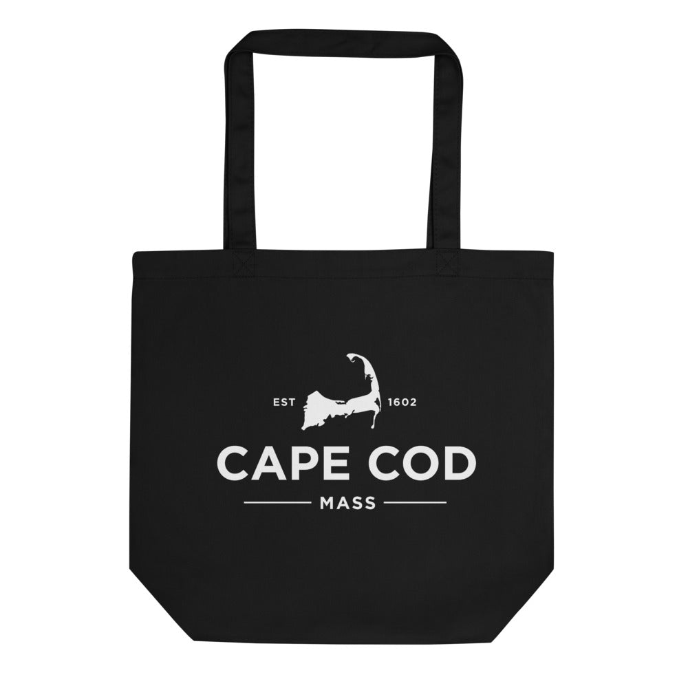 Cape Cod Black Tote Bag