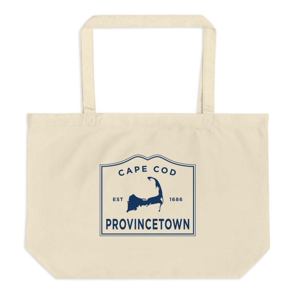 Provincetown Cape Cod Large Tote Bag