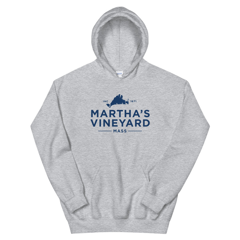 Martha's Vineyard Hoodie Sweatshirt