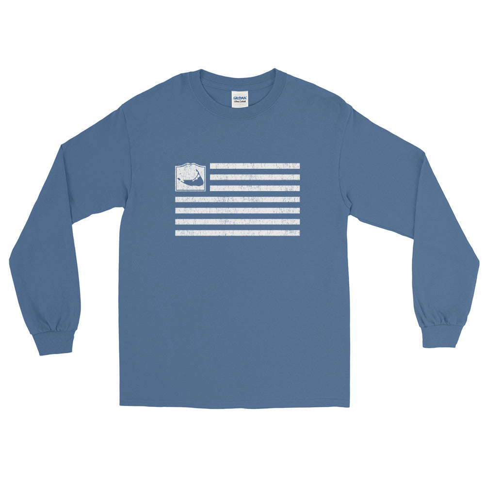 Nantucket Flag Long Sleeve Shirt