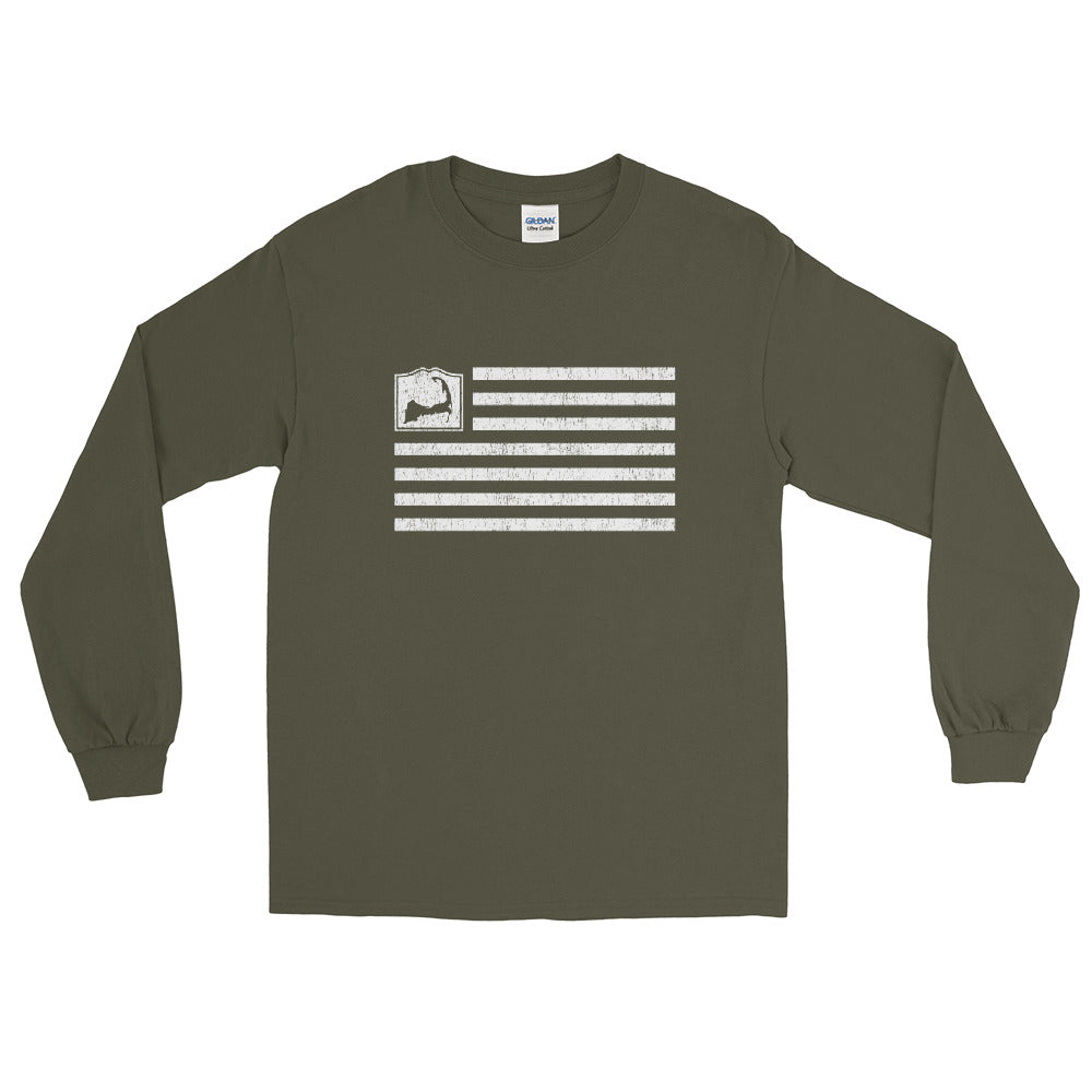 Cape Cod Flag Long Sleeve Shirt