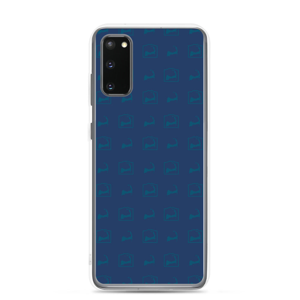 Cape Cod Pattern Blue Samsung S20 Case