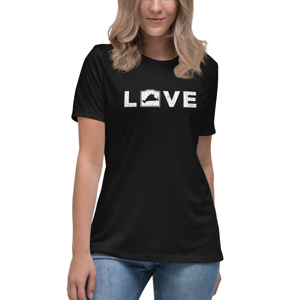 Martha's Vineyard LOVE Women's Relaxed T-Shirt