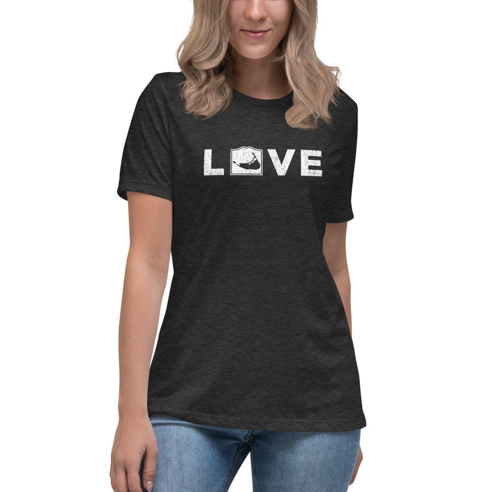 Nantucket LOVE Women's Relaxed T-Shirt