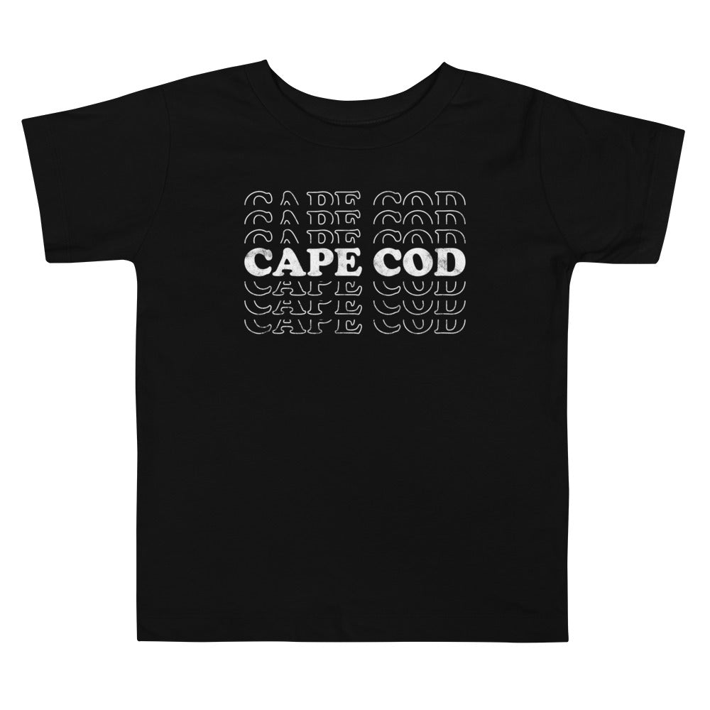 Cape Cod Retro Toddler Short Sleeve T-Shirt