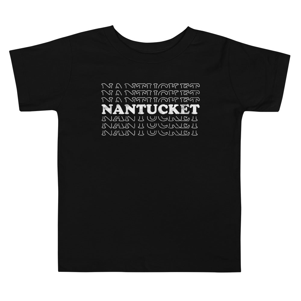Nantucket Retro Toddler Short Sleeve T-Shirt