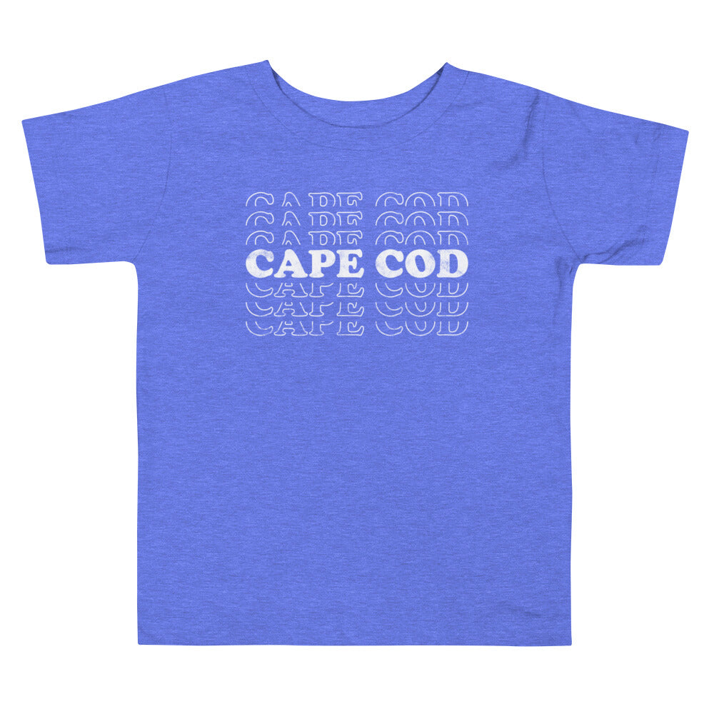 Cape Cod Retro Toddler Short Sleeve T-Shirt