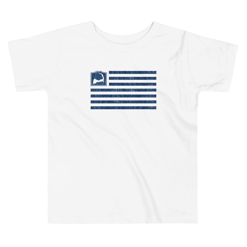 Cape Cod Flag Toddler Short Sleeve T-Shirt