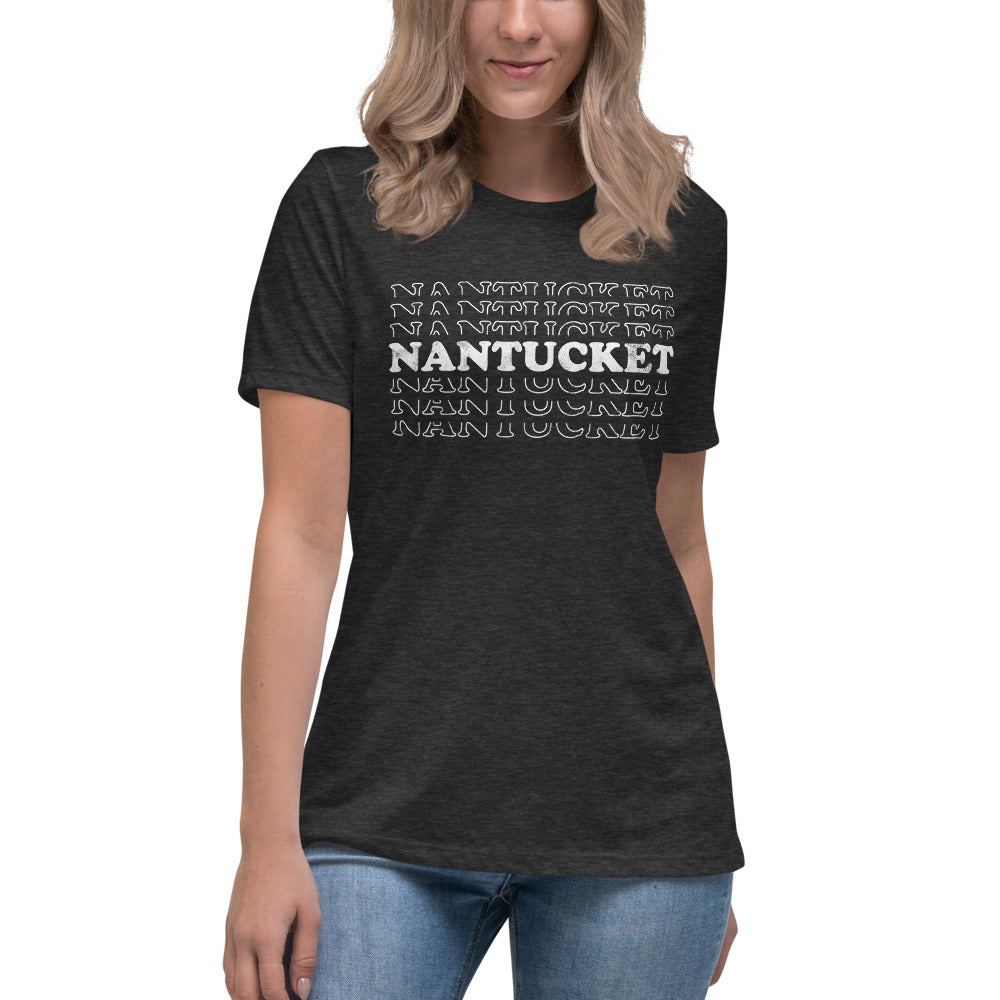 Nantucket Retro Women's Relaxed T-Shirt