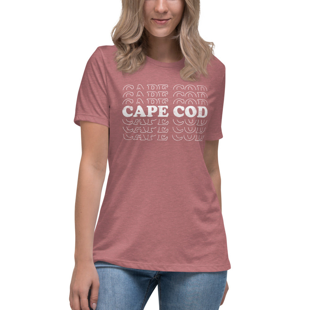 Cape Cod Retro Women's Relaxed T-Shirt