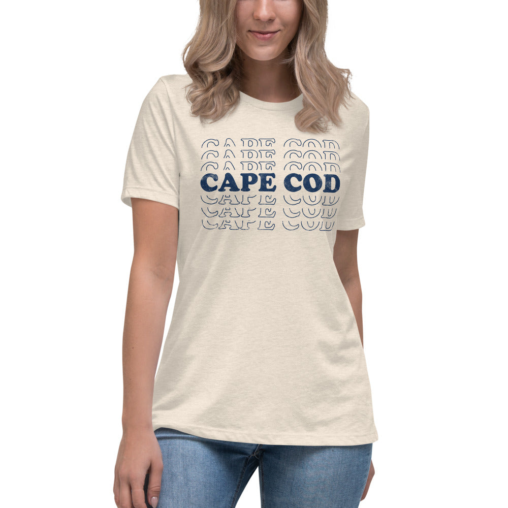 Cape Cod Retro Women's Relaxed T-Shirt