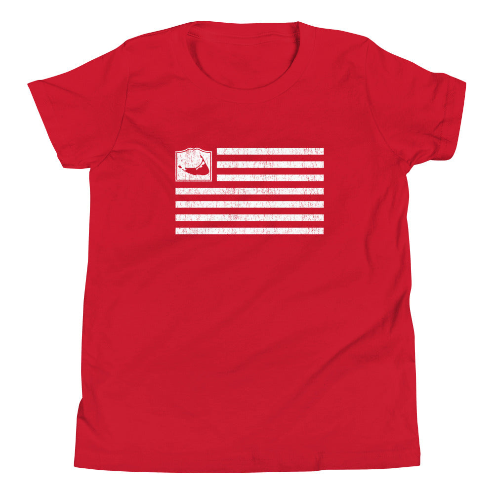 Nantucket Flag Youth Short Sleeve T-Shirt