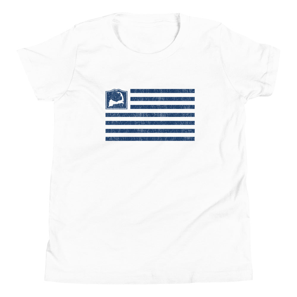 Cape Cod Flag Youth Short Sleeve T-Shirt